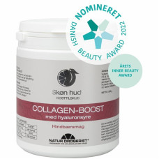 NATUR DROGERIET - Collagen Boost med hyaluronsyre - hindbærsmag